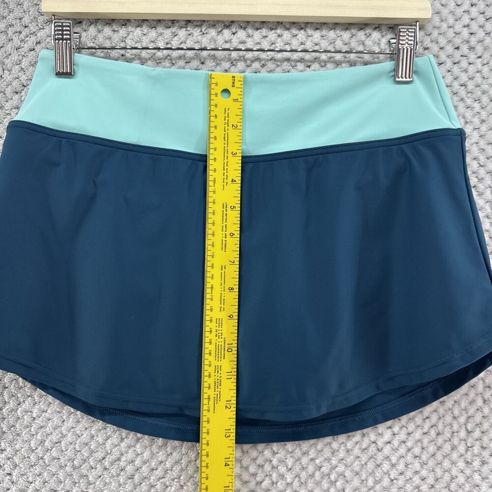 Prana Belltello Swim Skirt Womens M Green Beach Pool Vacation Resort Summer - Picture 9 of 10